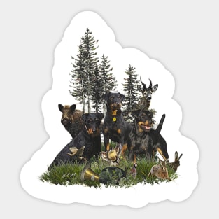 German Hunting Terrier Sticker